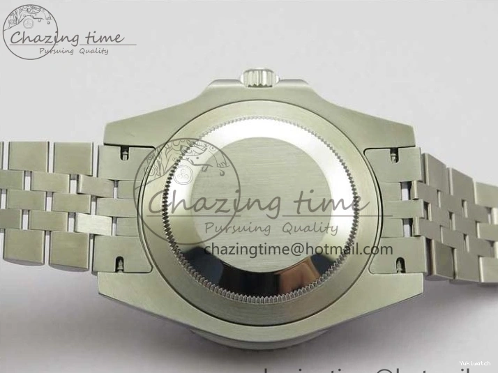 Jubilee Bezel Best II Blue Diamonds GMF Red SA3285 CHS Steel 904L Black On Dial V3 GMT-Master Bracelet Edition 0401